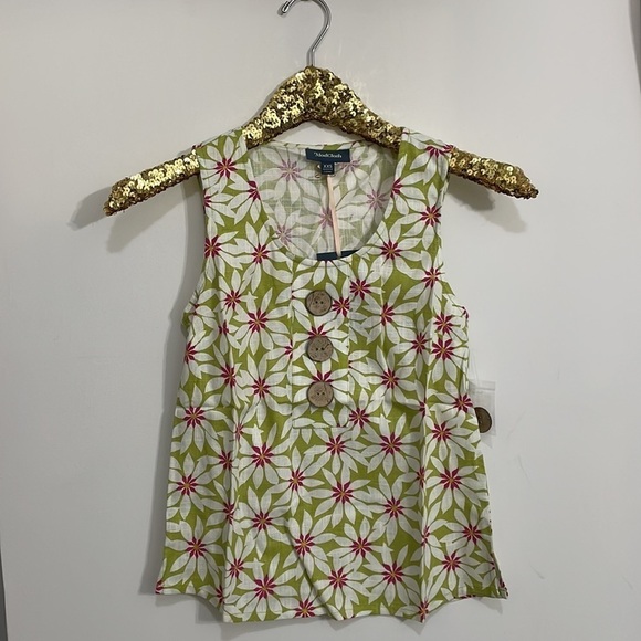 Mod Cloth Floral Linen Top - Picture 6 of 16